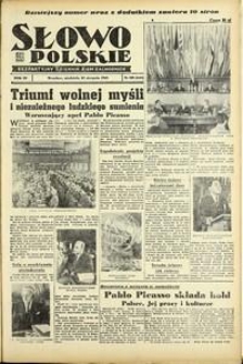 Słowo Polskie : bezpartyjny dziennik ziem zachodnich, 1948, nr 238 [29.08]
