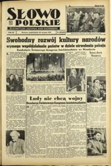 Słowo Polskie : bezpartyjny dziennik ziem zachodnich, 1948, nr 239 [30.08]