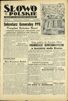 Słowo Polskie : bezpartyjny dziennik ziem zachodnich, 1948, nr 247 [7.09]