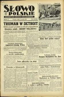Słowo Polskie : bezpartyjny dziennik ziem zachodnich, 1948, nr 248 [8.09]