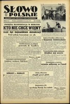 Słowo Polskie : bezpartyjny dziennik ziem zachodnich, 1948, nr 253 [13.09]