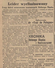 Leider wyeliminowany