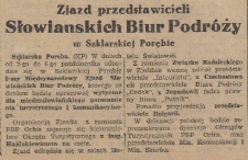 Zjazd przedstawicieli Słowiańskich Biur Podróży w Szklarskiej Porębie