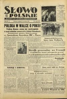 Słowo Polskie : bezpartyjny dziennik ziem zachodnich, 1948, nr 265 [25.09]