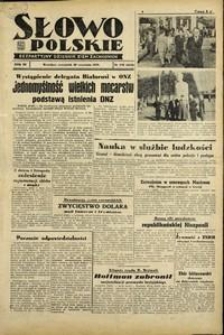Słowo Polskie : bezpartyjny dziennik ziem zachodnich, 1948, nr 270 [30.09]