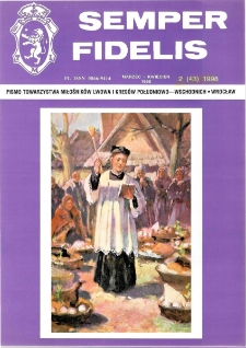Semper Fidelis : pismo Towarzystwa Miłośników Lwowa i Kresów Południowo-Wschodnich, 1998, nr 2 (43)