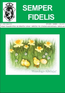 Semper Fidelis : pismo Towarzystwa Miłośników Lwowa i Kresów Południowo-Wschodnich, 2019, nr 1 (153)