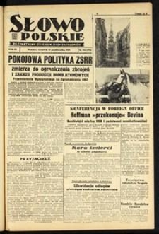 Słowo Polskie : bezpartyjny dziennik ziem zachodnich, 1948, nr 284 [14.10]
