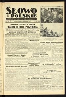 Słowo Polskie : bezpartyjny dziennik ziem zachodnich, 1948, nr 293 [23.10]