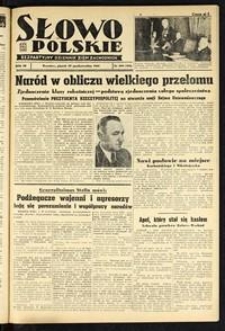 Słowo Polskie : bezpartyjny dziennik ziem zachodnich, 1948, nr 299 [29.10]