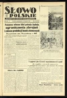 Słowo Polskie : bezpartyjny dziennik ziem zachodnich, 1948, nr 315 [15.11]