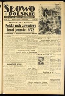 Słowo Polskie : bezpartyjny dziennik ziem zachodnich, 1948, nr 325 [25.11]