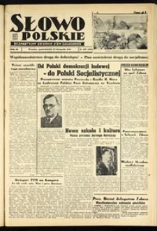Słowo Polskie : bezpartyjny dziennik ziem zachodnich, 1948, nr 329 [29.11]