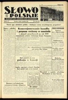 Słowo Polskie : bezpartyjny dziennik ziem zachodnich, 1948, nr 338 [8.12]