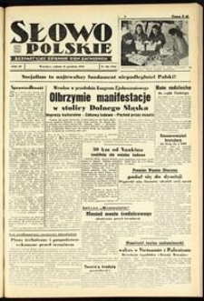 Słowo Polskie : bezpartyjny dziennik ziem zachodnich, 1948, nr 341 [11.12]