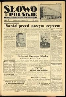 Słowo Polskie : bezpartyjny dziennik ziem zachodnich, 1948, nr 344 [14.12]