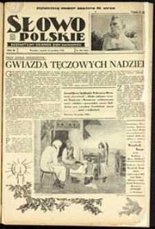 Słowo Polskie : bezpartyjny dziennik ziem zachodnich, 1948, nr 354 [24.12]