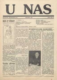 U Nas : miesięcznik jaworzyński, 1992, nr 2