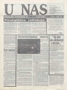 U Nas : miesięcznik jaworzyński, 1993, nr 3