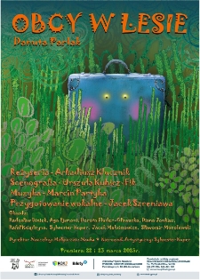 Obcy w lesie - plakat [Dokument życia społecznego]