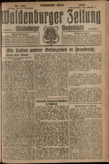 Waldenburger Zeitung, Jg. 65, 1919, nr 267