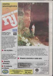 Nowiny Jeleniog&oacute;rskie : tygodnik społeczny, R. 40, 1997, nr 36 (2048)