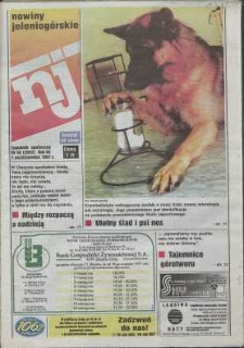 Nowiny Jeleniogórskie : tygodnik społeczny, R. 40, 1997, nr 40 (2052)