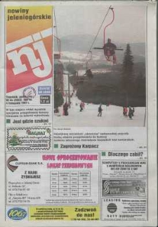 Nowiny Jeleniogórskie : tygodnik społeczny, R. 40, 1997, nr 44 (2055)