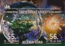 Jeleniogórski Jarmark Staroci i Osobliwości : 55. 26-27 kwietnia : 56. 27-28 września : 2025 - plakat [Dokument życia społecznego]