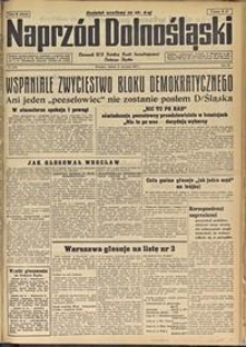 Naprzód Dolnośląski : dziennik W[ojewódzkiego] K[omitetu] Polskiej Partii Socjalistycznej Dolnego Śląska, 1947, nr 16 [21.01]