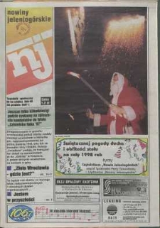 Nowiny Jeleniogórskie : tygodnik społeczny, R. 40, 1997, nr 52 (2063)