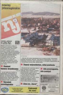 Nowiny Jeleniogórskie : tygodnik społeczny, R. 41, 1998, nr 2 (2065)