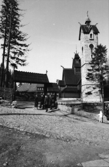 Kościół Wang w Karpaczu Górnym - goście z Homla (fot. 15) [Dokument ikonograficzny]