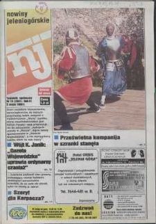Nowiny Jeleniogórskie : tygodnik społeczny, R. 41, 1998, nr 18 (2081)