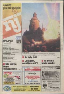 Nowiny Jeleniogórskie : tygodnik społeczny, R. 41, 1998, nr 23 (2086)