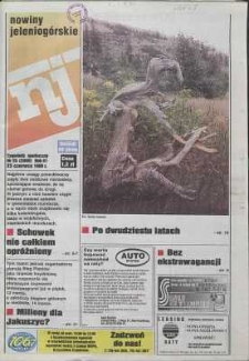 Nowiny Jeleniog&oacute;rskie : tygodnik społeczny, R. 41, 1998, nr 25 (2088)