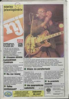 Nowiny Jeleniogórskie : tygodnik społeczny, R. 41, 1998, nr 33 (2096)