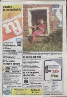 Nowiny Jeleniogórskie : tygodnik społeczny, R. 41, 1998, nr 41 (2104)