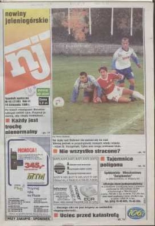 Nowiny Jeleniogórskie : tygodnik społeczny, R. 41, 1998, nr 45 (2108)
