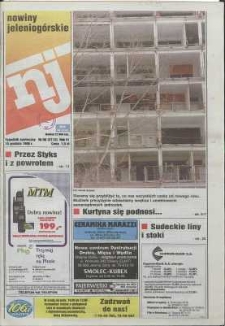 Nowiny Jeleniogórskie : tygodnik społeczny, R. 41, 1998, nr 50 (2113)