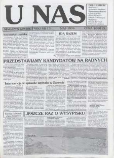 U Nas : miesięcznik jaworzyński, 1994, nr 13