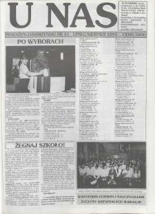 U Nas : miesięcznik jaworzyński, 1994, nr 15