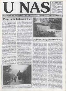 U Nas : miesięcznik jaworzyński, 1994, nr 17