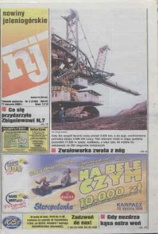 Nowiny Jeleniogórskie : tygodnik społeczny, R. 43, 2000, nr 2 (2169)