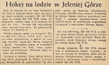 Hokej na lodzie w Jeleniej Górze