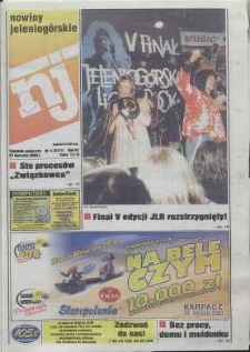 Nowiny Jeleniog&oacute;rskie : tygodnik społeczny, R. 43, 2000, nr 4 (2171)