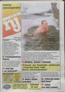 Nowiny Jeleniogórskie : tygodnik społeczny, R. 43, 2000, nr 5 (2172)