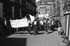 Wiec polityczny Solidarności (fot. 3) [Dokument ikonograficzny]