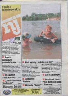 Nowiny Jeleniogórskie : tygodnik społeczny, R. 43, 2000, nr 25 (2192)