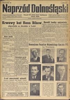 Naprzód Dolnośląski : dziennik W[ojewódzkiego] K[omitetu] Polskiej Partii Socjalistycznej Dolnego Śląska, 1947, nr 96 [24.04]